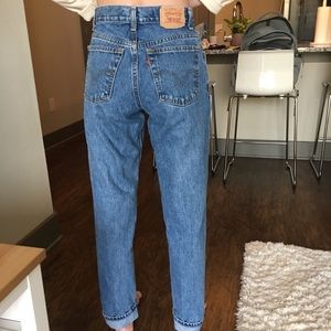 Levi’s vintage high rise tapered “mom” jeans